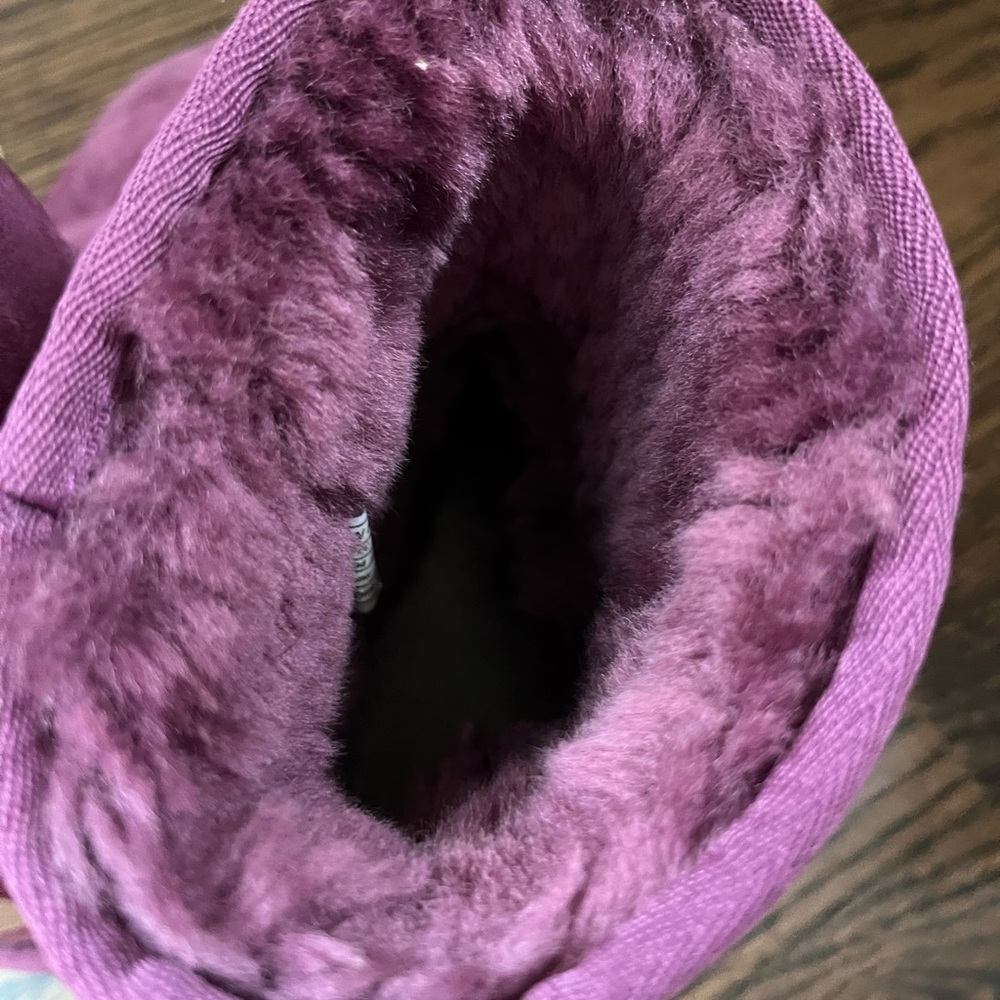 UGG Australia Pink Shearling Boots. Classic Boot. - Picture 2 of 5